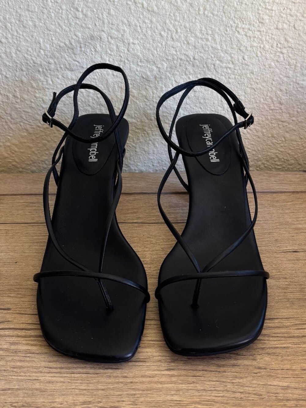 Black Jeffrey Campbell Strappy Heels